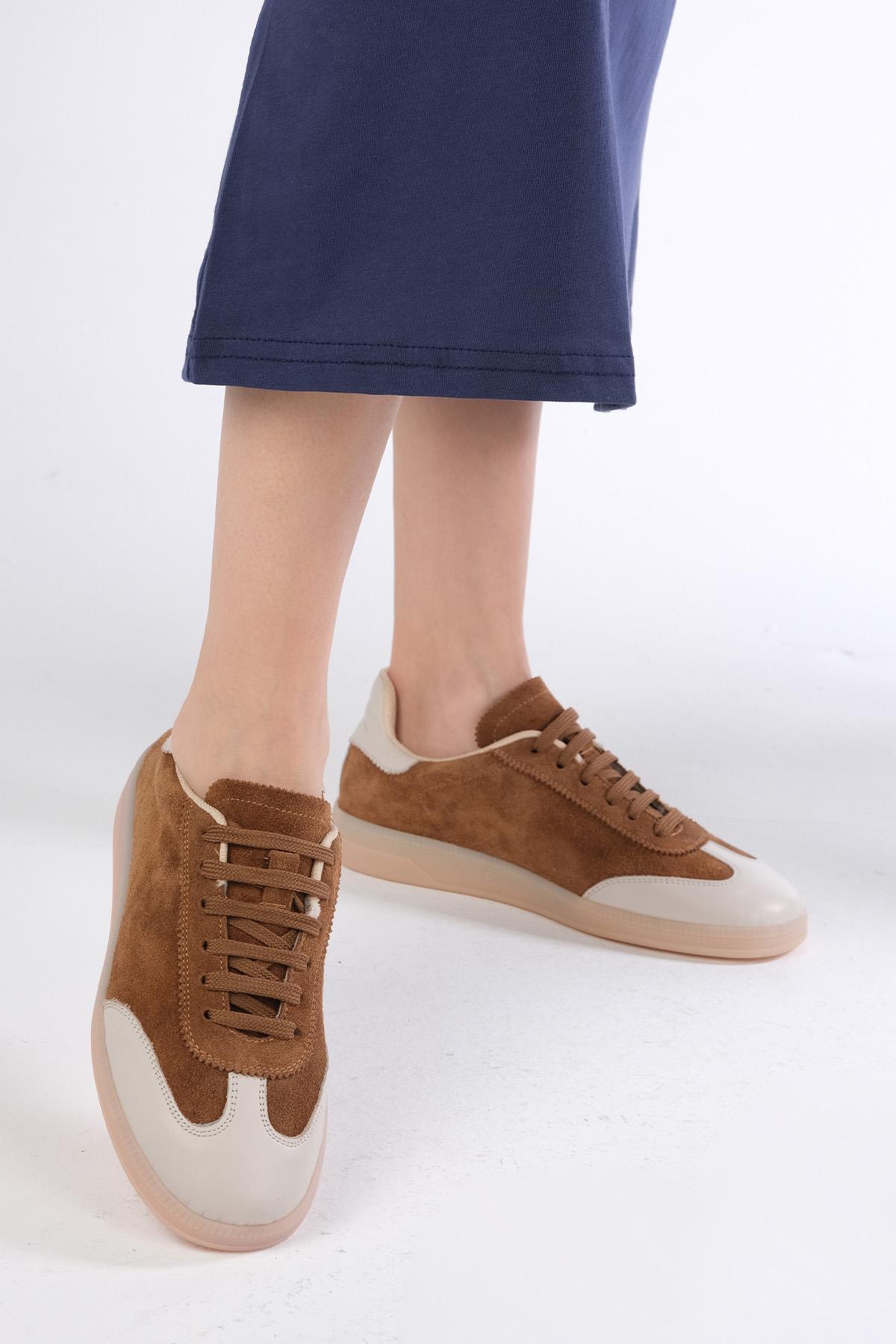 Nikita Hakiki Süet Taba Renk Spor Ayakkabı