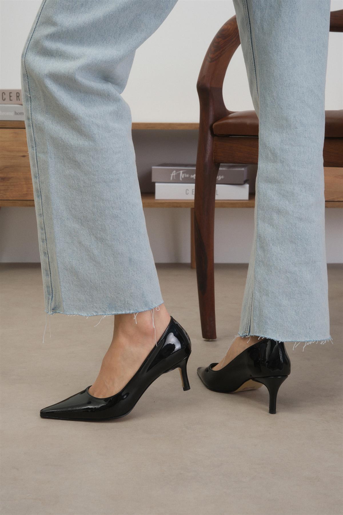 Claudine Black Heels