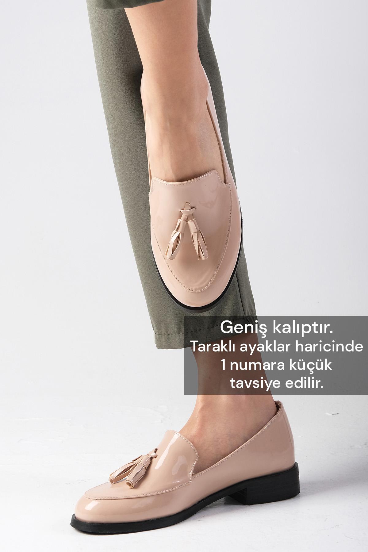 Iris Vizon Renk Rugan Oxford Ayakkabı