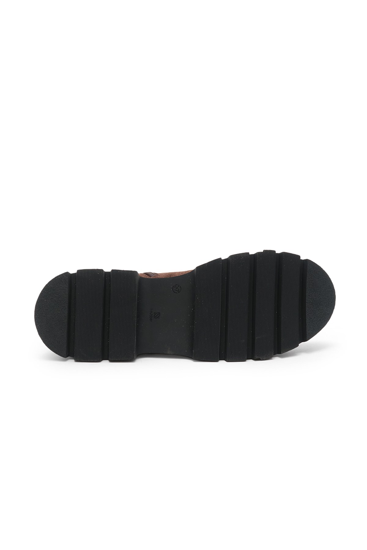 Kahverengi Toka Detaylı Loafer Bot