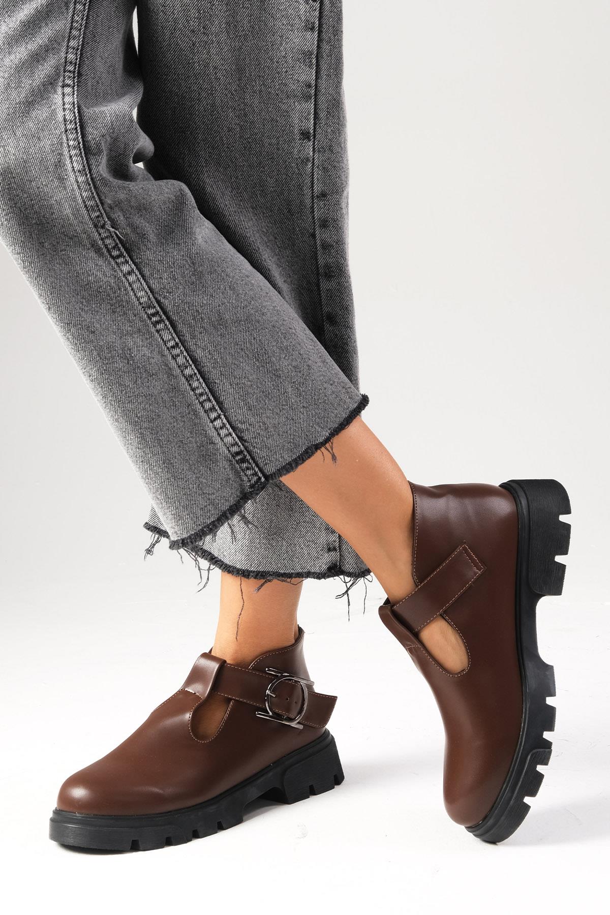 Norma Kalın Tabanlı Oxford Ayakkabı