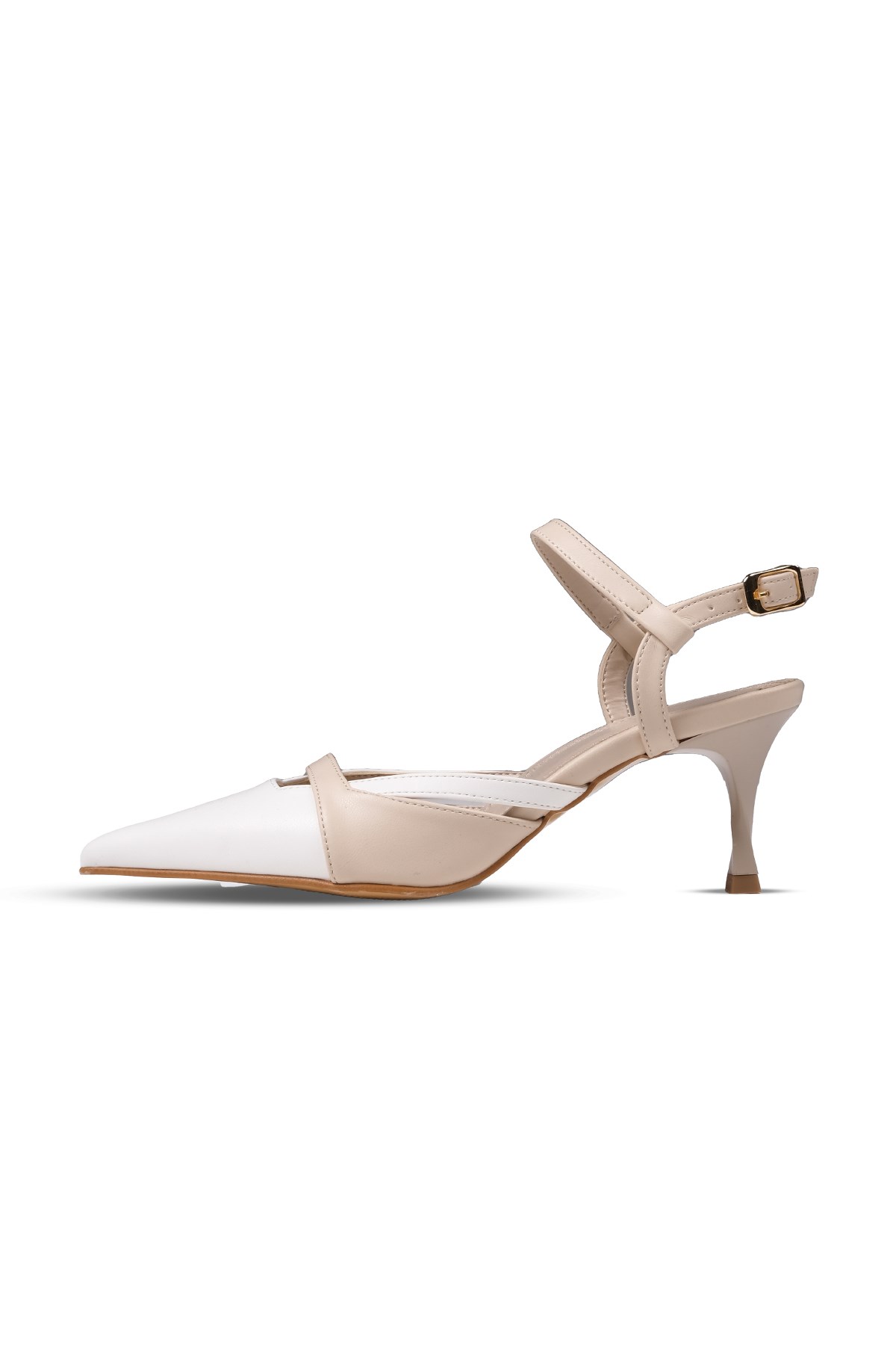 Patsy Beyaz Renk Topuklu Ayakkabı