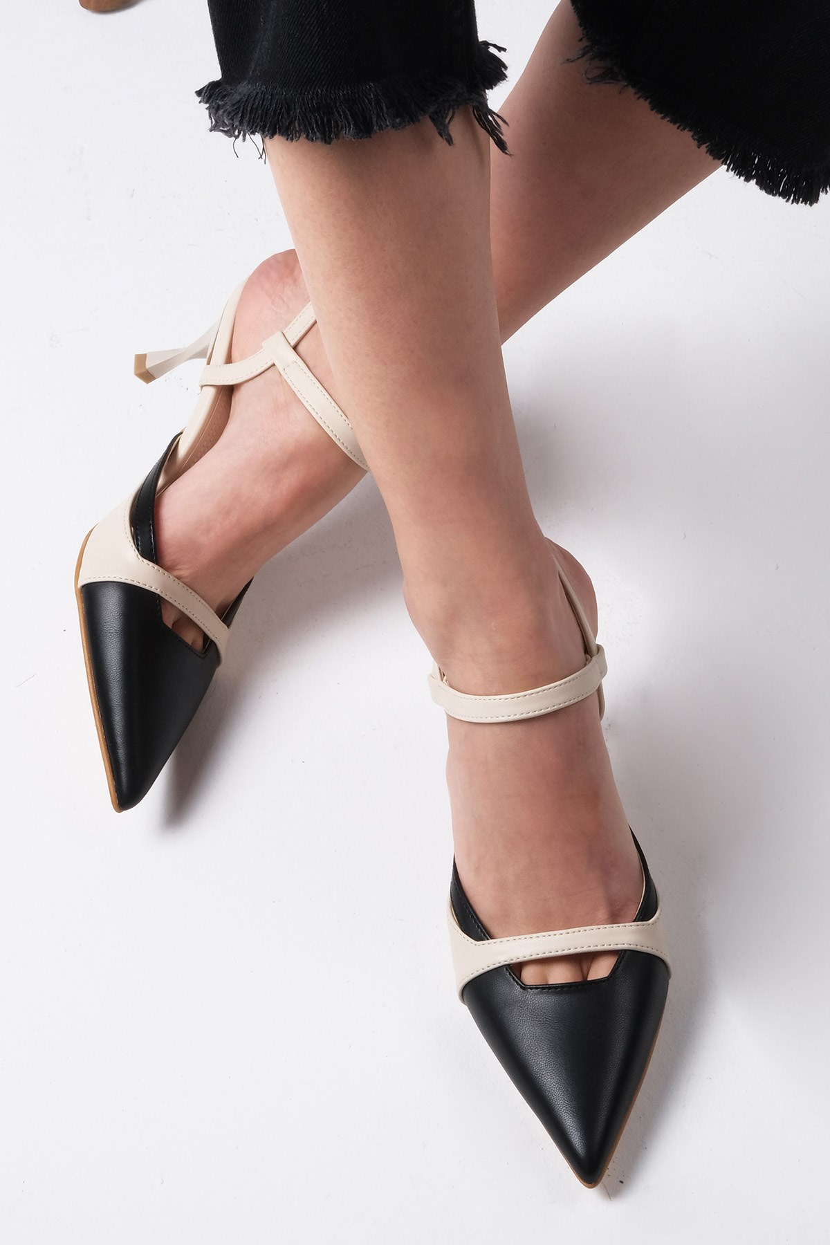 Patsy Siyah Renk Topuklu Ayakkabı