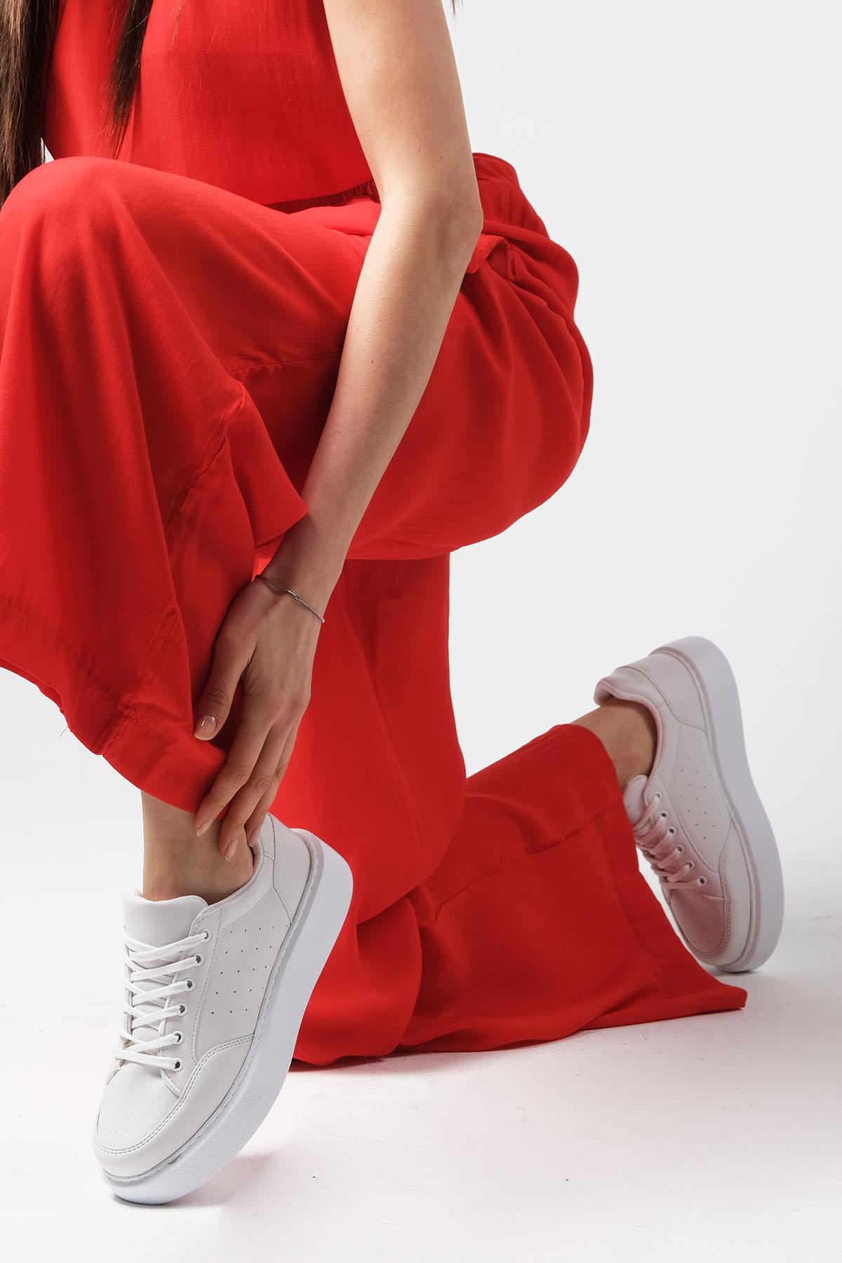 Paula Kırık Beyaz Renk Kadın Sneaker