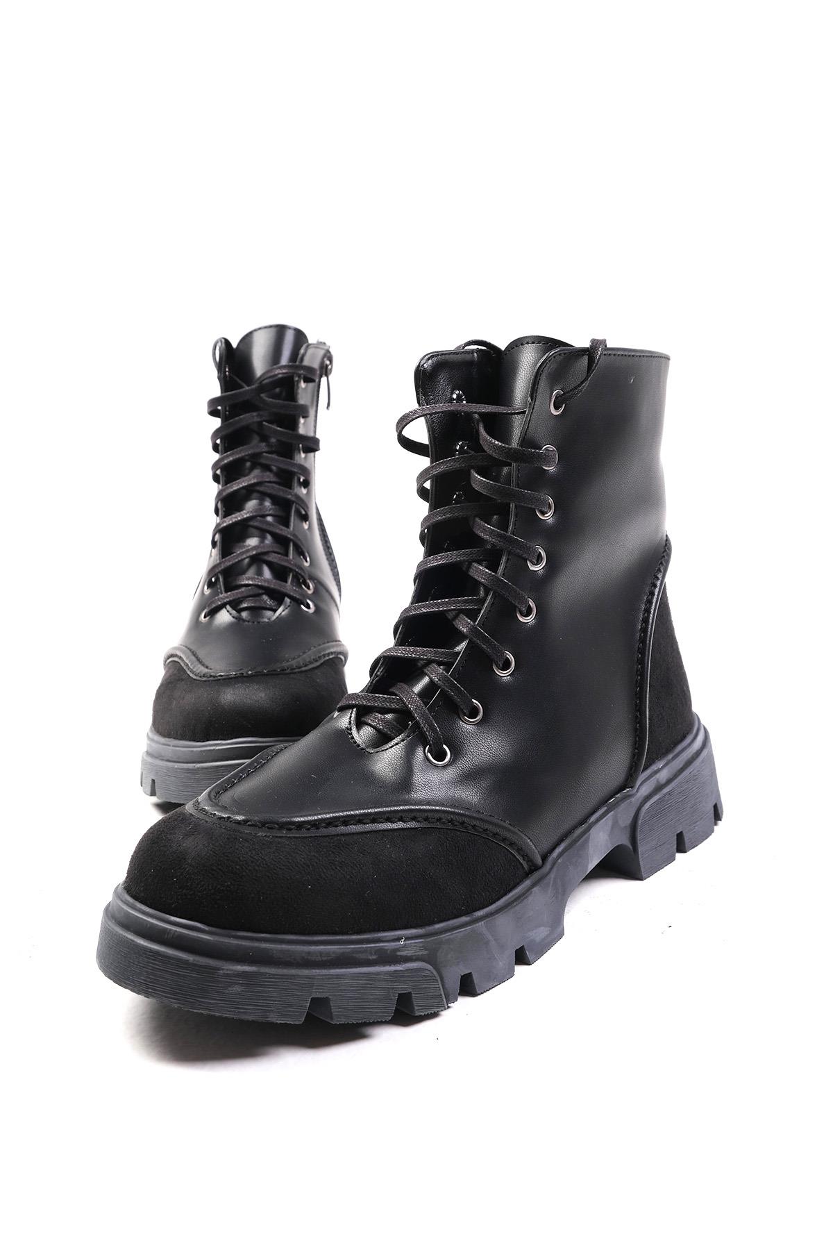 Samantha Siyah Renk Postal Bot