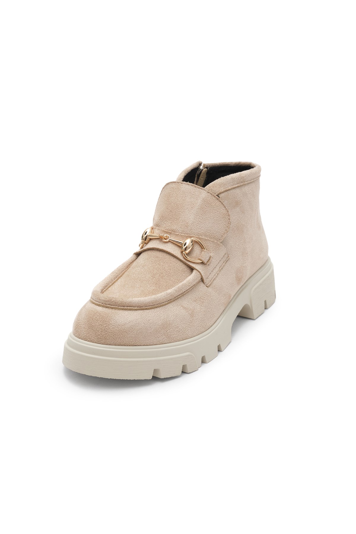 Marsha Bej Renk Toka Detaylı Loafer Bot
