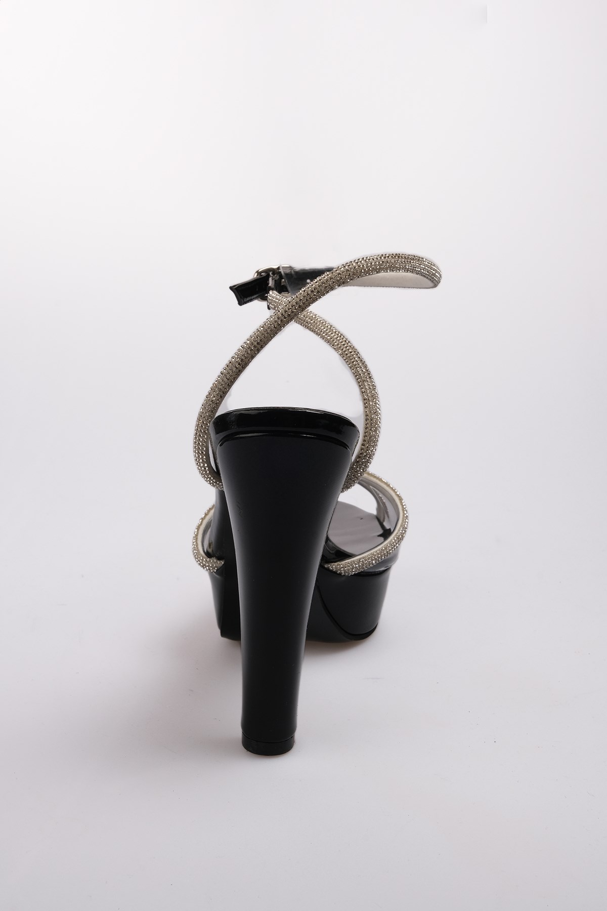 Susie Siyah Renk Platform Abiye Ayakkabı