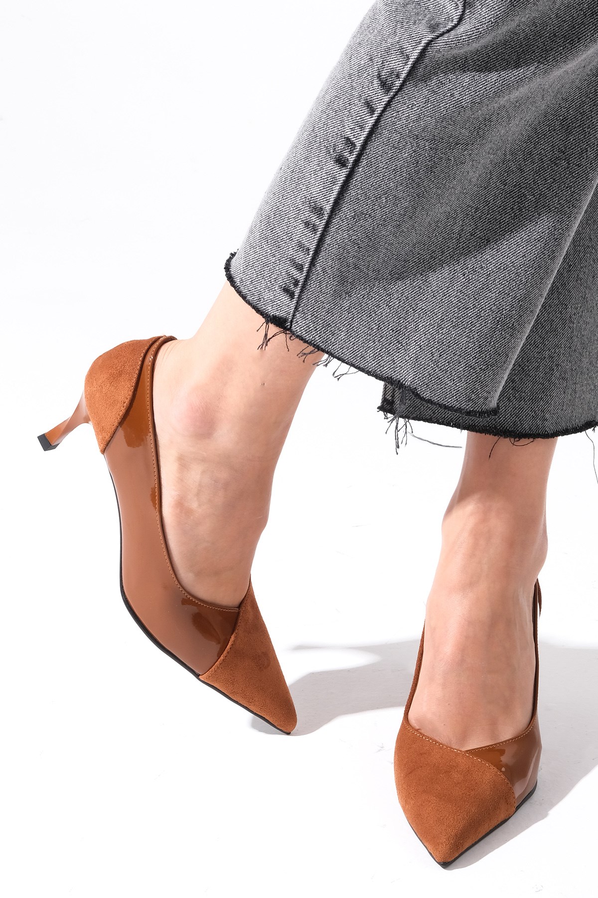 Wendy Taba Renk Topuklu Ayakkabı