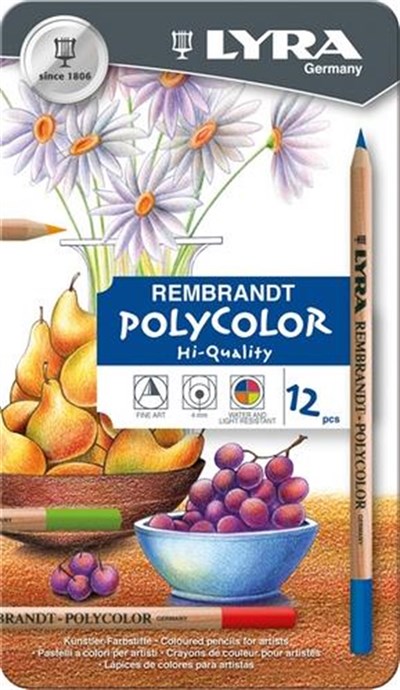 Lyra Rembrand Polycolor 12Li Metal Kutu