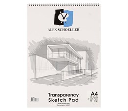Alex Schoeller Transparency Sketch Pad Eskiz Bloğu 55 Gr A4