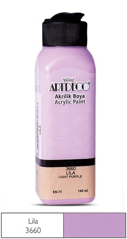 Artdeco Akrilik Boya 140 ml 3660 Lila