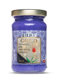Artdeco Gold Ebru Boyası 105 ml. Mor