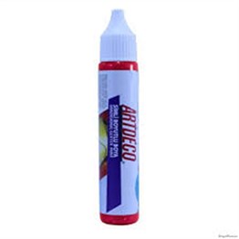 Artdeco Simli Boyutlu Boya 30 ml Kırmızı