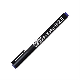 Artline 812 Permanent Calligraphy Pen 2.0 mm Blue