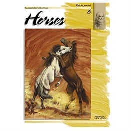 Leonardo Collection Desen Kitabı Horses No: 6 Atlar N: 6