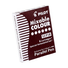 Pilot Parallel Pen Orjinal Kartuş Kahverengi 6 Adet