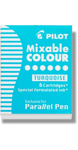 Pilot Parallel Pen Orjinal Kartuş Turkuaz 6 Adet