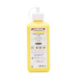 Schmincke Aero Color Akrilik Mürekkep 250 ml 201 Lemon Yellow