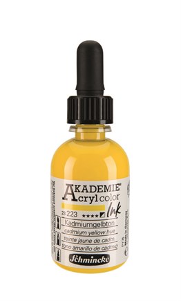 Schmincke Akademie Akrilik Mürekkep 50 ml 223 Cadmium Yellow Hue