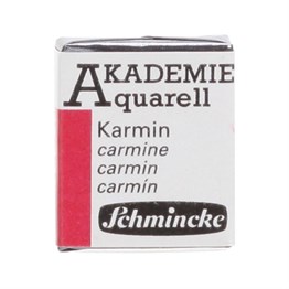 Schmincke Akademie Aquarell Yarım Tablet Sulu Boya 333 Carmine