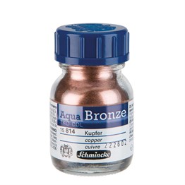 Schmincke Aqua Bronze Sulu Boya Yaldız Pigment 20 ml 814 Copper