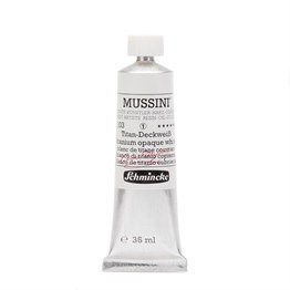 Schmincke Mussini Artist Yağlı Boya 35 ml Seri 1 103 Titanium Opaque White