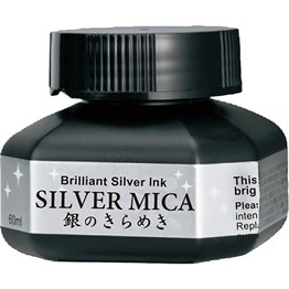 Zig Silver Mica Metalik Gümüş Renk Mürekkep 60 ml