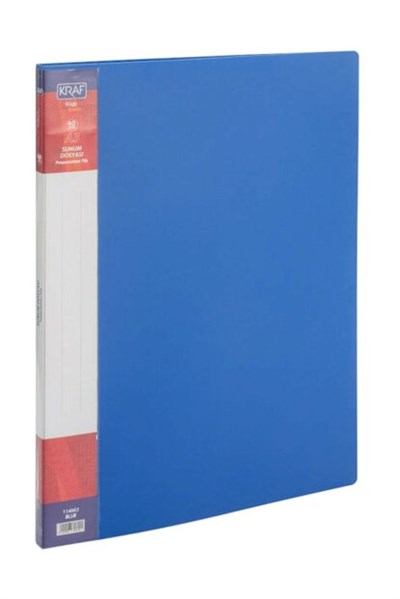 Kraf Sunum Dosyası A3 40'lı Mavi