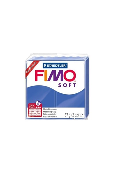Staedtler Fimo Modelleme Kili Soft Parlak Mavi 8020-33 07