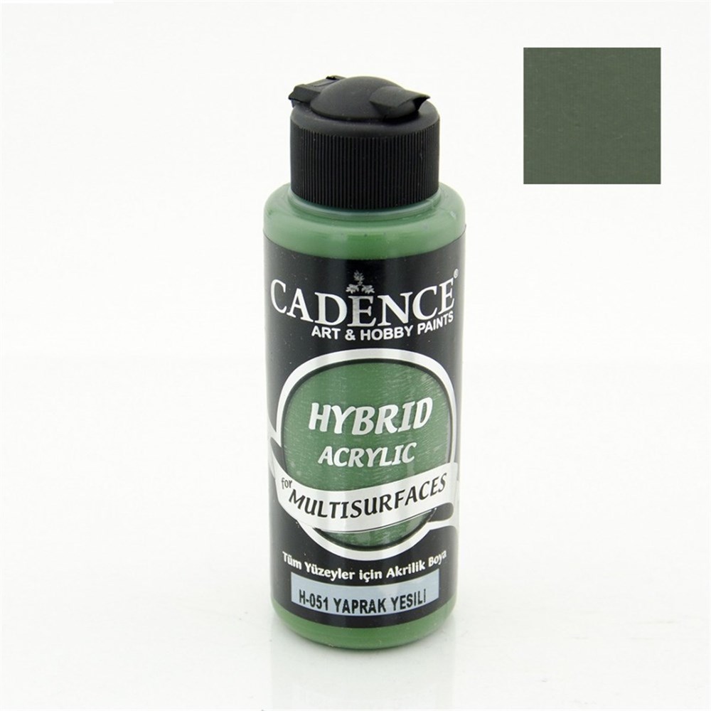 Cadence Hybrid Multisurface Akrilik Boya 120 ml H051 Yaprak Yeşili | Karin  Sanat