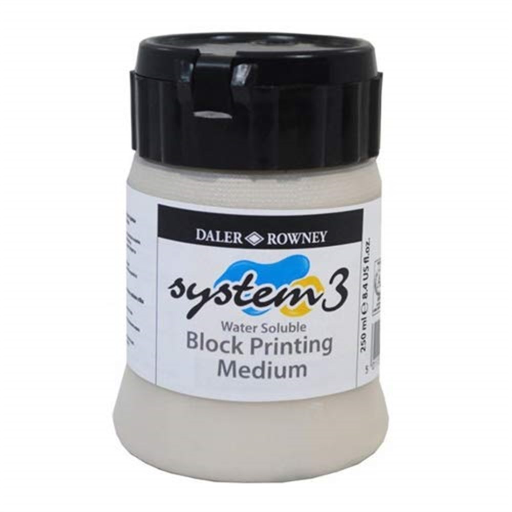 Daler Rowney Water Soluble Block Printing Medium 250 ml Karin Sanat