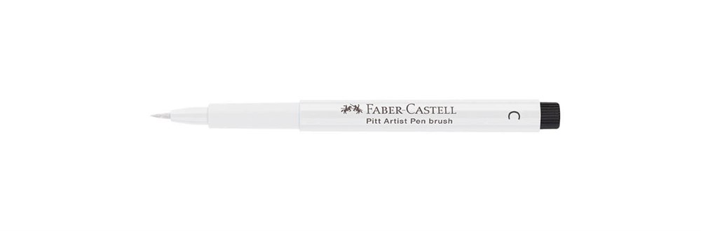 Faber Castell Pitt Kaligrafi Kalemi Beyaz (C)