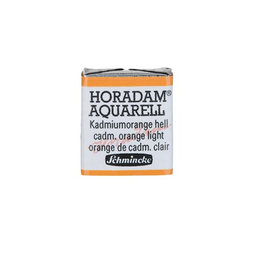 Schmincke Horadam Aquarell Artist Sulu Boya Yarım Tablet Seri 3 227 Cadmium Orange Light