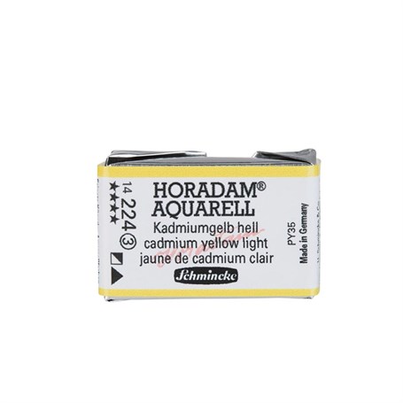 Schmincke Horadam Aquarell Artist Sulu Boya Tam Tablet Seri 3 224 Cadmium Yellow Light