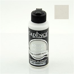 Cadence Hybrid Multisurface Akrilik Boya 120 ml H003 Eskimiş Beyaz | Karin  Sanat
