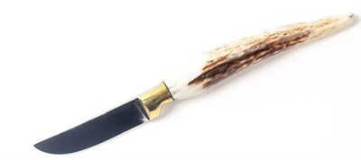 Karin Hat Bıçağı Geyik Boynuzu Saplı No:175