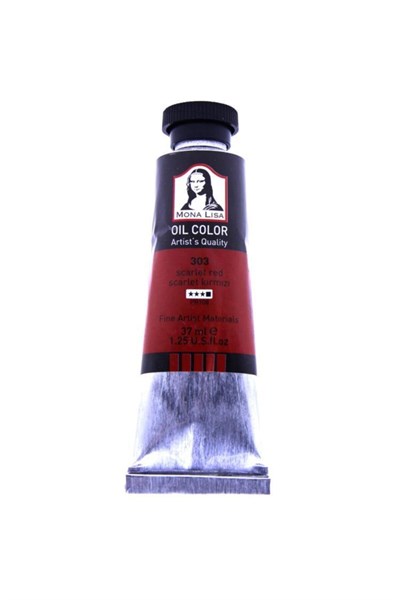 Monalisa Yağlı Boya 37 ml Scarlet Kırmızı 303