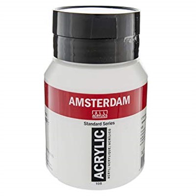 Talens Amsterdam Akrilik Boya 600ml Titanium White