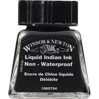 Winsor & Newton Çizim Mürekkebi 14ml Liquid İndian