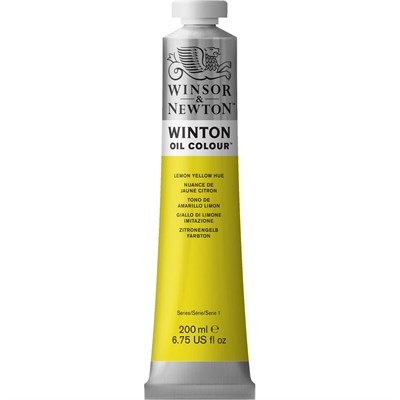 Winsor & Newton Winton Yağlı Boya 200 ml Lemon Yellow Hue 346