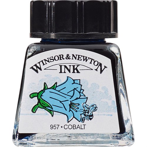 Winsor & Newton Çizim Mürekkebi 14ml Cobalt Blue