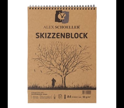 Alex Schoeller Kraft Resim Defteri 35X50 cm 15 Yaprak