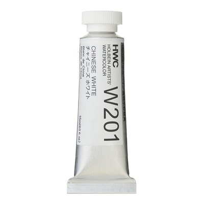 Holbein Watercolour Paint 15ml Chinese White W201