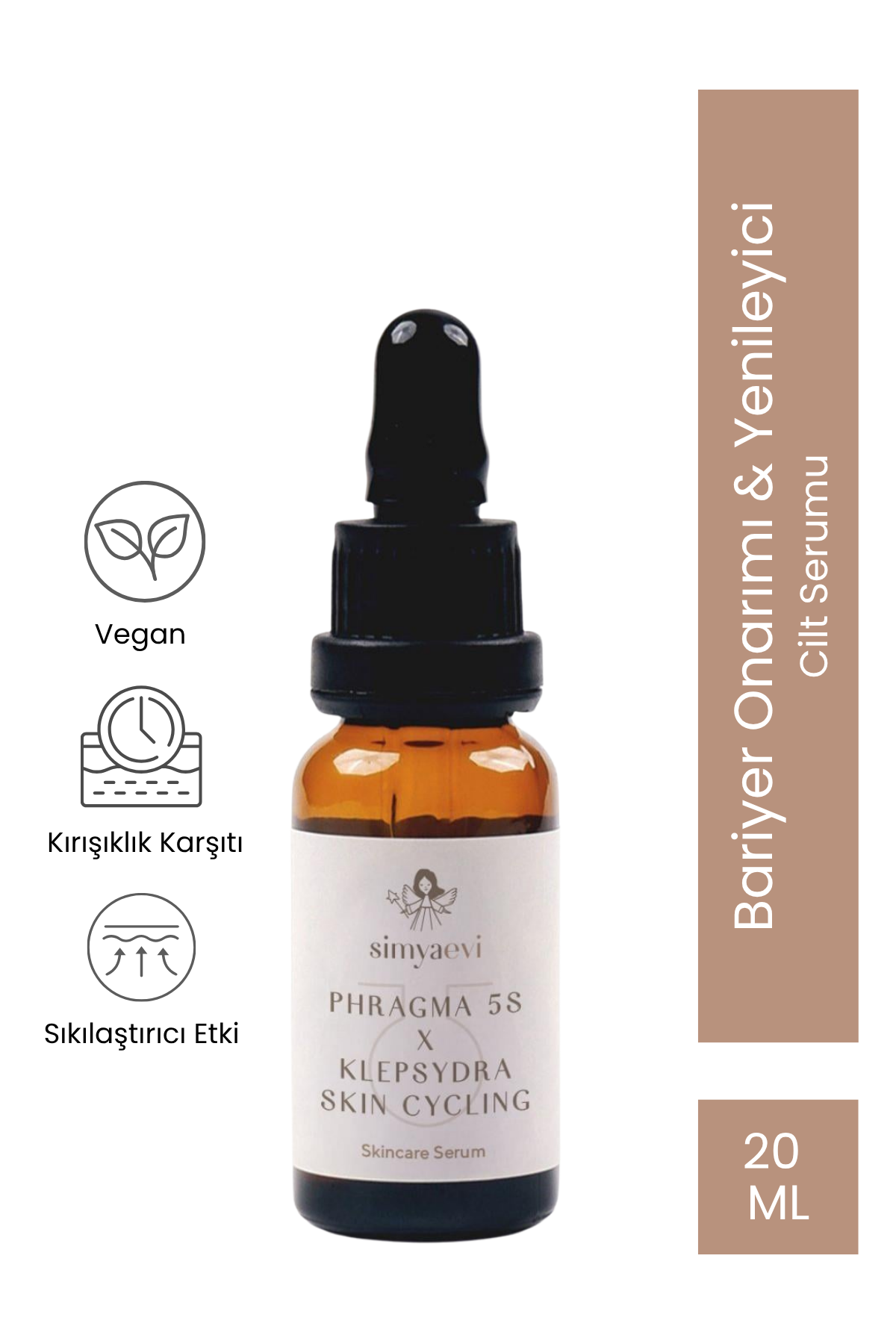 Phragma 5S x Klepsydra Skin Cycling Skincare Serum - Simya Evi - Cilt Bakımı