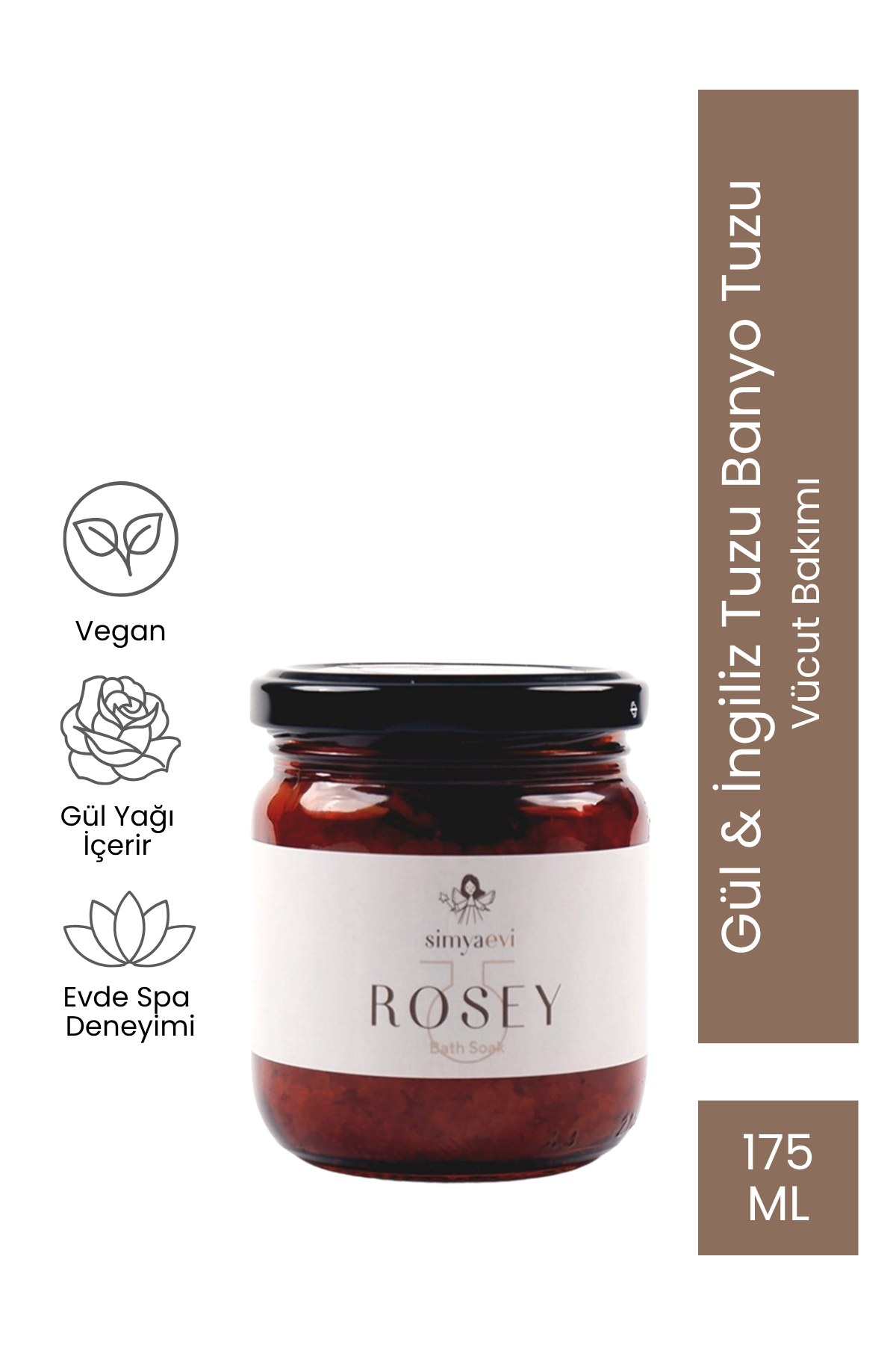 Rosey Bath Soak - Simya Evi - Vücut Bakımı