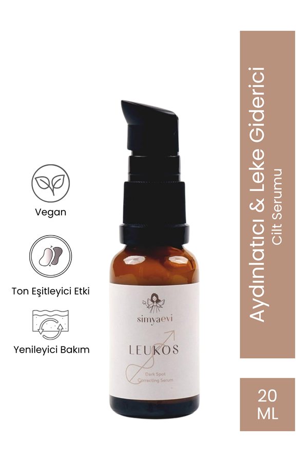 Leukos Lekeli Ciltler İçin Serum - Simya Evi - Cilt Bakımı