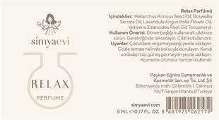 Relax - Simya Evi - Doğal Parfümler