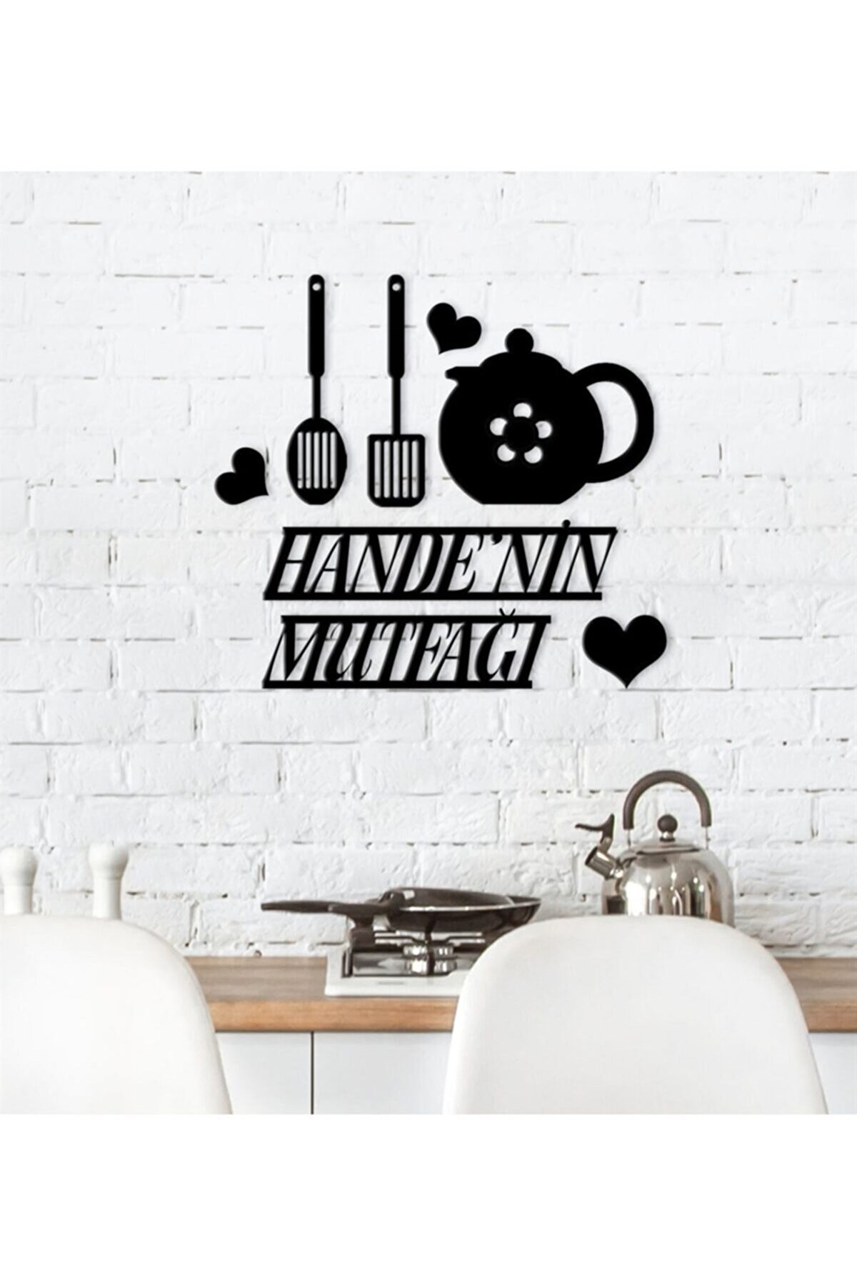  Isimli Mutfak Ahşap Duvar Süsü