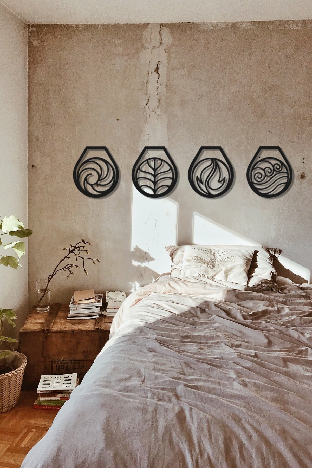  4 Element Ev Duvar Dekorasyonu