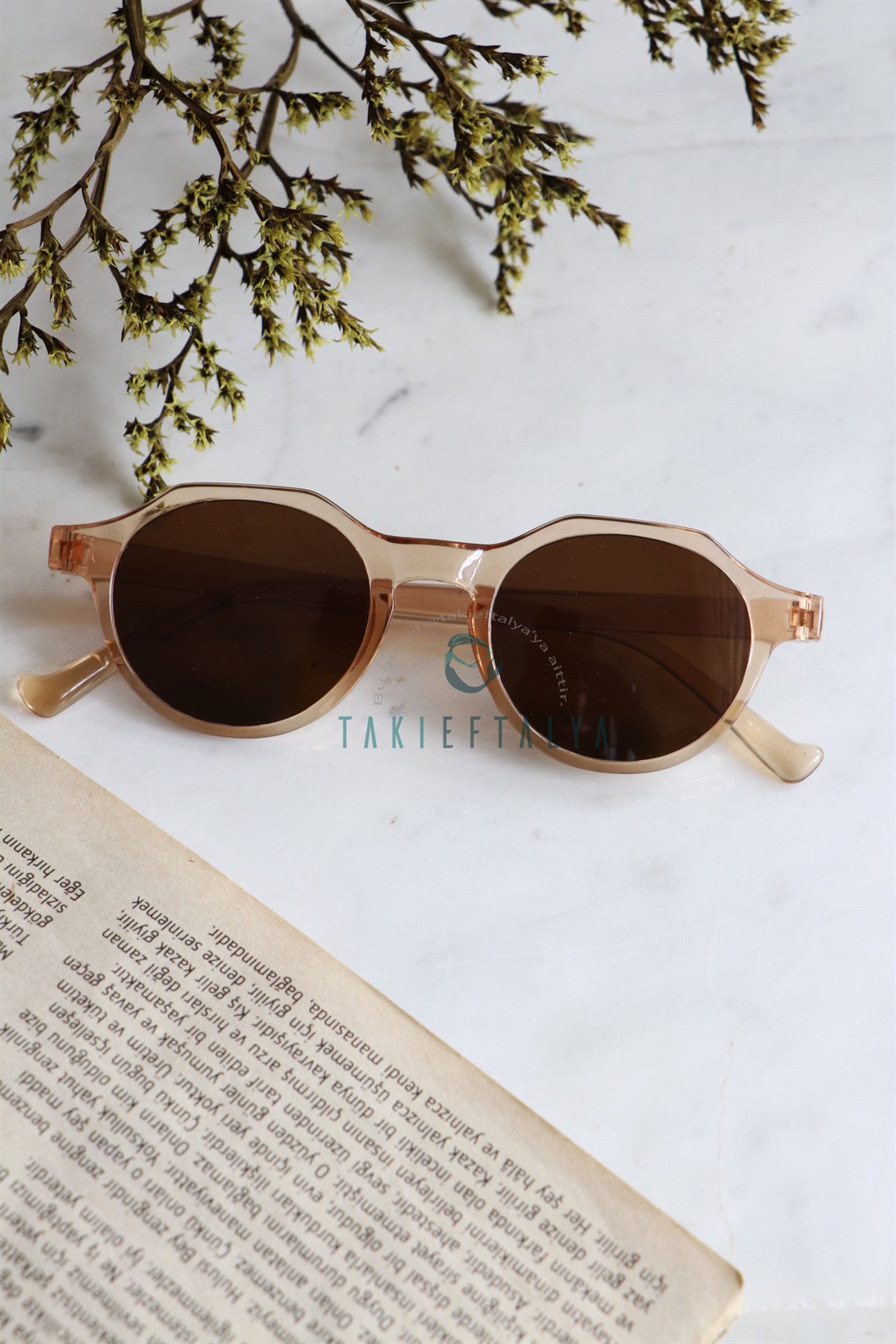  Unisex Vintage Style Güneş Gözlüğü